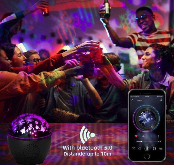 Bluetooth zvucnik led laser projektor zvezdano nebo - Bluetooth zvucnik led laser projektor zvezdano nebo