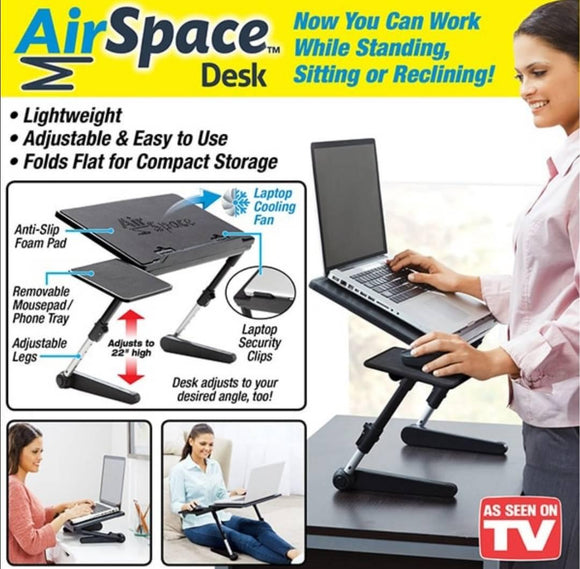 Stočić za laptop sa kulerom Air space - Stočić za laptop sa kulerom Air space