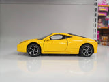 Ferrari 458 žuti metalni autić - Ferrari 458 žuti metalni autić