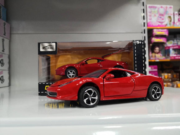 Ferrari 458 crveni metalni autić - Ferrari 458 crveni metalni autić