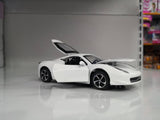 Ferrari 458 beli metalni autić - Ferrari 458 beli metalni autić