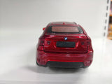 BMW X6 crveni metalni autić - BMW X6 crveni metalni autić
