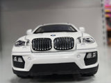 BMW X6 beli metalni autić - BMW X6 beli metalni autić