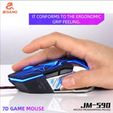 Gejmerski miš JM-590 7D crni - Gejmerski miš JM-590 7D crni