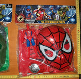 Spiderman kostim sa plaštom i igračkom - Spiderman kostim sa plaštom i igračkom
