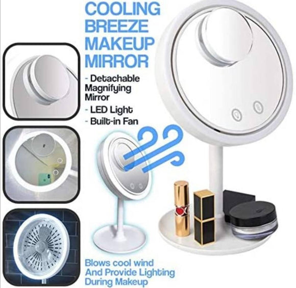 LED ogledalo za šminkanje sa ventilatorom - LED ogledalo za šminkanje sa ventilatorom