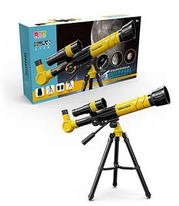 Teleskop za male naucnike žuti - Teleskop za male naucnike žuti