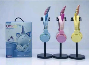 Bežične slušalice blutut slušalice jednorog -AH805 plave - Bežične slušalice blutut slušalice jednorog -AH805 plave