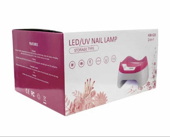 UV/LED lampa za nokte sa prostorom za lakove/110W - UV/LED lampa za nokte sa prostorom za lakove/110W