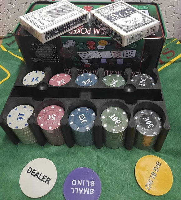 Set čipova za texas holdem poker - čipovi za poker - Set čipova za texas holdem poker - čipovi za poker