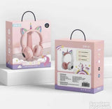 Slušalice blutut unicorn STN-27 /RGB crne i roze - Slušalice blutut unicorn STN-27 /RGB crne i roze