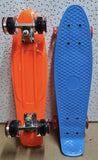 Peni skejtbord - panny board - plavi sa svetlećim točkovima - Peni skejtbord - panny board - plavi sa svetlećim točkovima