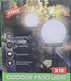 Solarna lamps lampa za dvorište pakovanje 4 kom - X18 - Solarna lamps lampa za dvorište pakovanje 4 kom - X18
