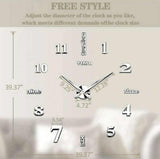 Zidni sat DIY CLOCK - rimski ili arapsi brojevi - Zidni sat DIY CLOCK - rimski ili arapsi brojevi