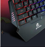Tastatura i miš za jednu ruku - igranje jednom rukom - RGB - Tastatura i miš za jednu ruku - igranje jednom rukom - RGB