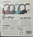 6D Shock Sound bežične slušalice - HZ -BT 700 - plave - 6D Shock Sound bežične slušalice - HZ -BT 700 - plave