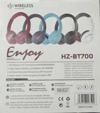 6D Shock Sound bežične slušalice - HZ - BT700 - crvene - 6D Shock Sound bežične slušalice - HZ - BT700 - crvene