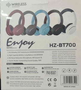 6D Bežične slušalice HZ BT700 više boja Shock Sound - 6D Bežične slušalice HZ BT700 više boja Shock Sound