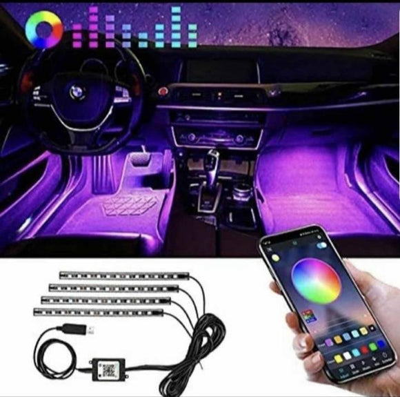 Ambijentalno led osvetljenje RGB svetlo + auto aplikacija - Ambijentalno led osvetljenje RGB svetlo + auto aplikacija