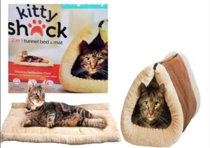 Plišani krevet i kućica za mačke - Plišani krevet i kućica za mačke