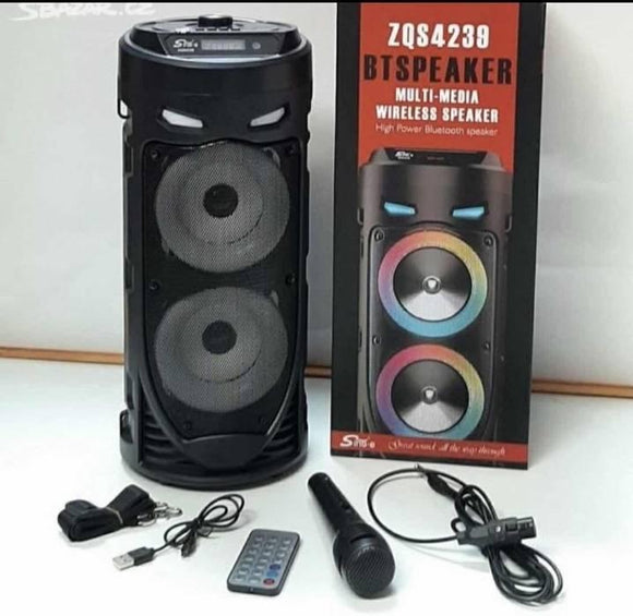 Bluetooth karaoke zvučnik+daljinski+mikrofon - ZQS 4239 - Bluetooth karaoke zvučnik+daljinski+mikrofon - ZQS 4239