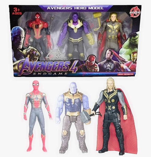 Avengers 3u1 Thor, Thanos i Spiderman - Avengers 3u1 Thor, Thanos i Spiderman
