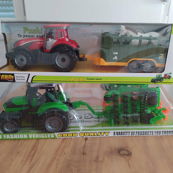 Traktor sa prikolicom  - Traktor sa prikolicom