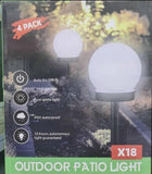 Solarna lampa - lampa za dvorište pakovanje 4 kom - X18 - Solarna lampa - lampa za dvorište pakovanje 4 kom - X18