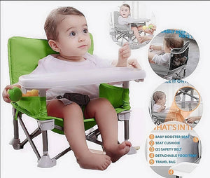 Prenosiva stolica - hranilica zelena za bebe - Prenosiva stolica - hranilica zelena za bebe