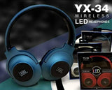 Bežične slušalice - JBL YX-34 - bluetooth - LED - Bežične slušalice - JBL YX-34 - bluetooth - LED