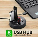 2.0 USB hub / spliter sa 8 USB ulaza / brzo punjenje - 2.0 USB hub / spliter sa 8 USB ulaza / brzo punjenje