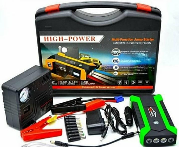 Starter za auto + kompresor - High power baterija - Starter za auto + kompresor - High power baterija