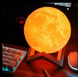 Mesec Lampa- Lampa u obliku meseca-Mesec Lampa 3D - Mesec Lampa- Lampa u obliku meseca-Mesec Lampa 3D