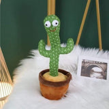 Veseli plišani kaktus koji peva, igra i svetli - Veseli plišani kaktus koji peva, igra i svetli