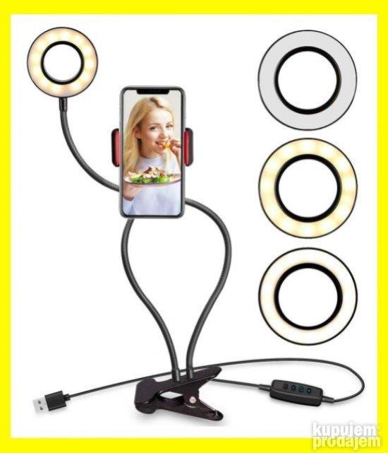 Selfie Ring Light sa drzacem za telefon - Selfie Ring Light sa drzacem za telefon