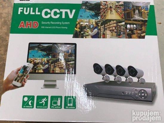 Video nadzor 4 kamere CCTV AHD HD - Video nadzor 4 kamere CCTV AHD HD