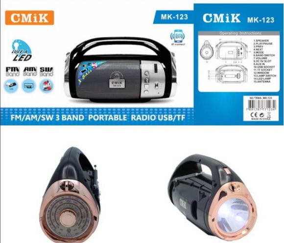Cmik MK123 Bluetooth zvučnik () - Cmik MK123 Bluetooth zvučnik ()