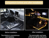 RGB LED Niti Ambijentalno osvetljenje enterijer automobila - RGB LED Niti Ambijentalno osvetljenje enterijer automobila