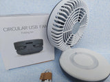 Preklopni USB stoni ventilator 19 cm precnik - Preklopni USB stoni ventilator 19 cm precnik