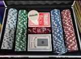 Čipovi za poker 200kom  sa dva špila karata i koferom  - Čipovi za poker 200kom  sa dva špila karata i koferom