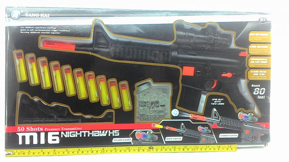igračka automatska puška sa municijom
