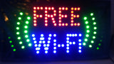 Free WiFi svetleća reklama