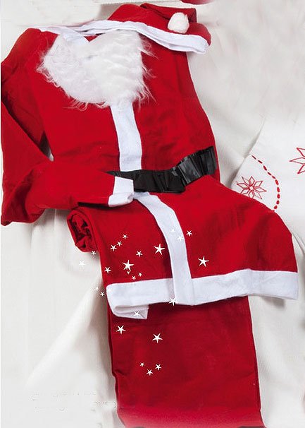 Odelo Deda Mraza NOVO-Kombinezon odelo Deda Mraz