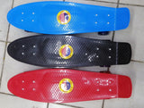 Skateboard 67 cm - stabilan skejt sa silikonskim točkovima