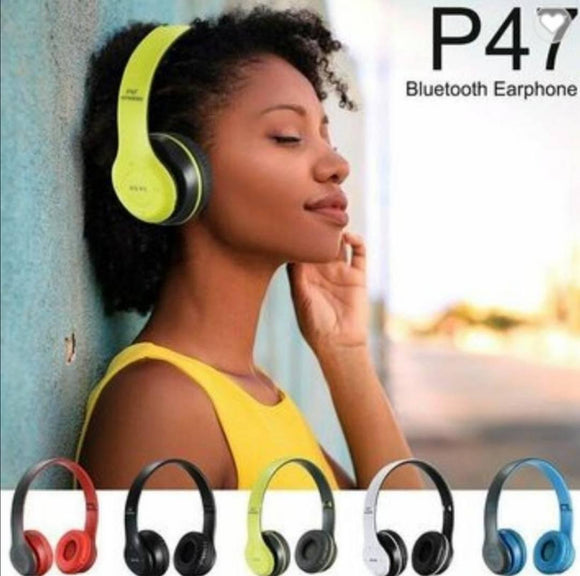 P47 Bluetooth slusalice - SD čitač,radio,mp3 - P47 Bluetooth slusalice - SD čitač,radio,mp3