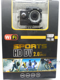 Go pro Wifi sports HD DV 1080 Full HD -NOVO
