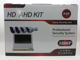 HD AHD video nadzor 4 kamera 1080P NOVO-Komplet 4 kamere