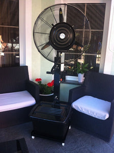 Ventilator sa raspršivačem vode- ventilator za kafice restor