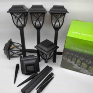 Solarne Led lampe 6 kom..bela boja