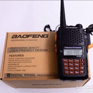 Radio stanica Baofeng UV 6 R Dual Band + handsfree